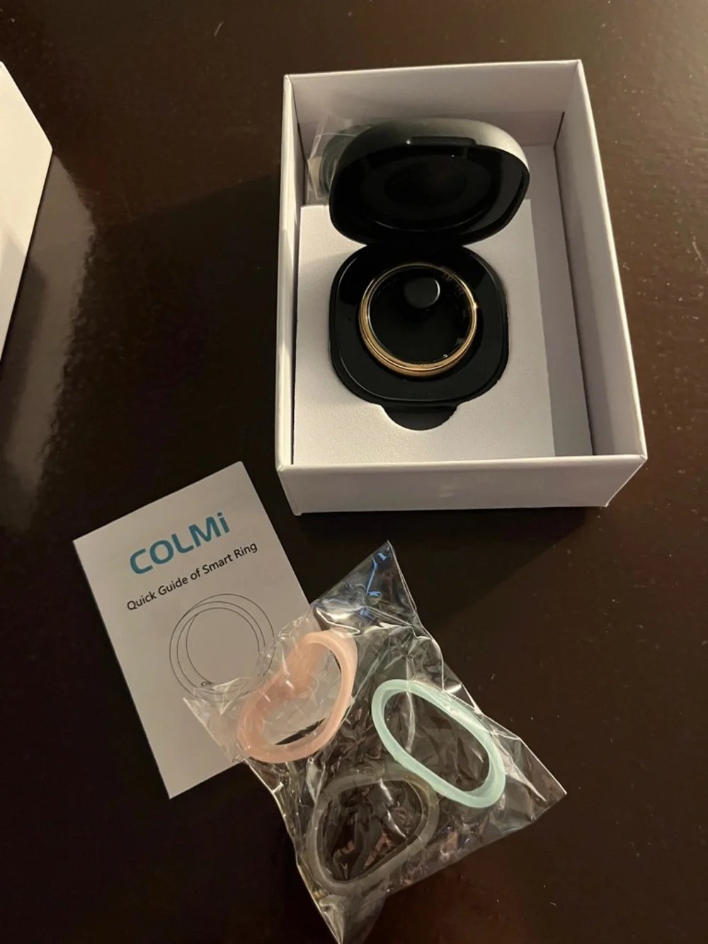 R10 Smart Ring - Black and Gold men’s 13
